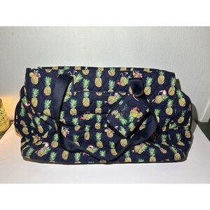 Vera Bradley Toucan Party Duffel Bag W/ Matching Wallet